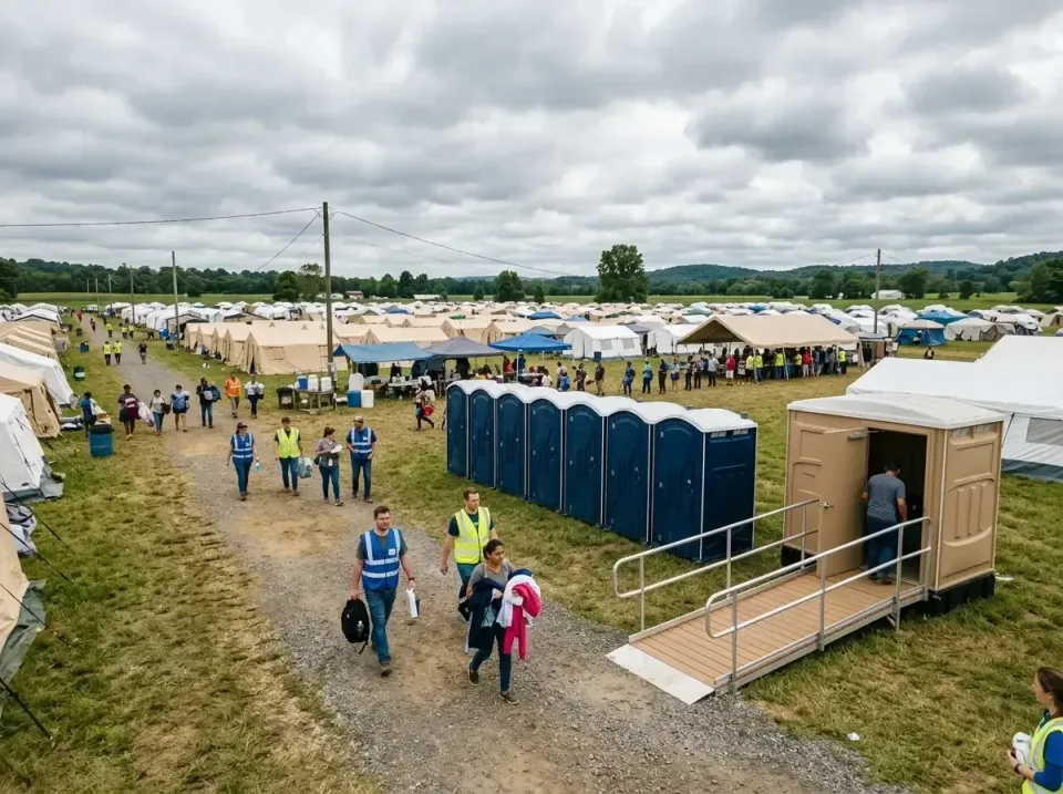 disaster-relief-camp-restrooms-010 — frequently asked questions, Dumpster & Portable Bathrooms Rental in Johnston, SC